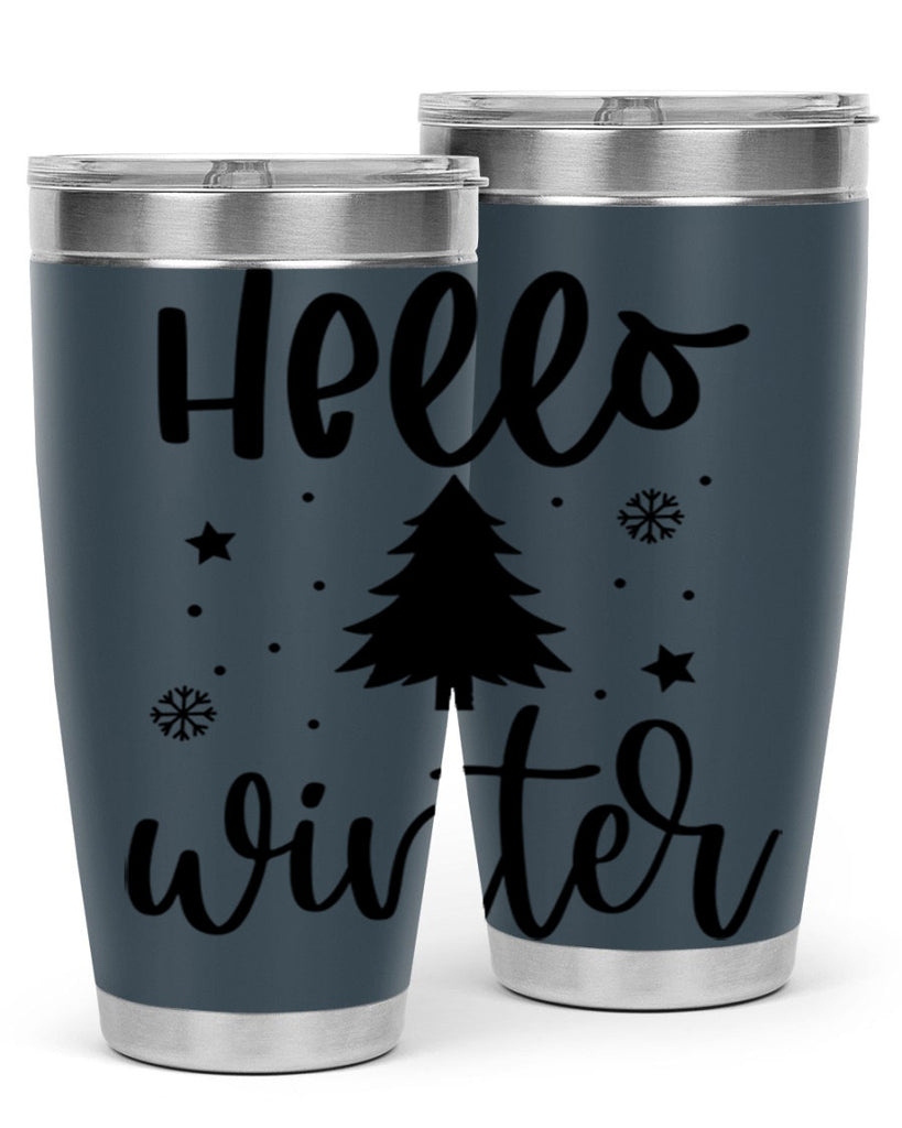 Hello Winter 162#- winter- Tumbler