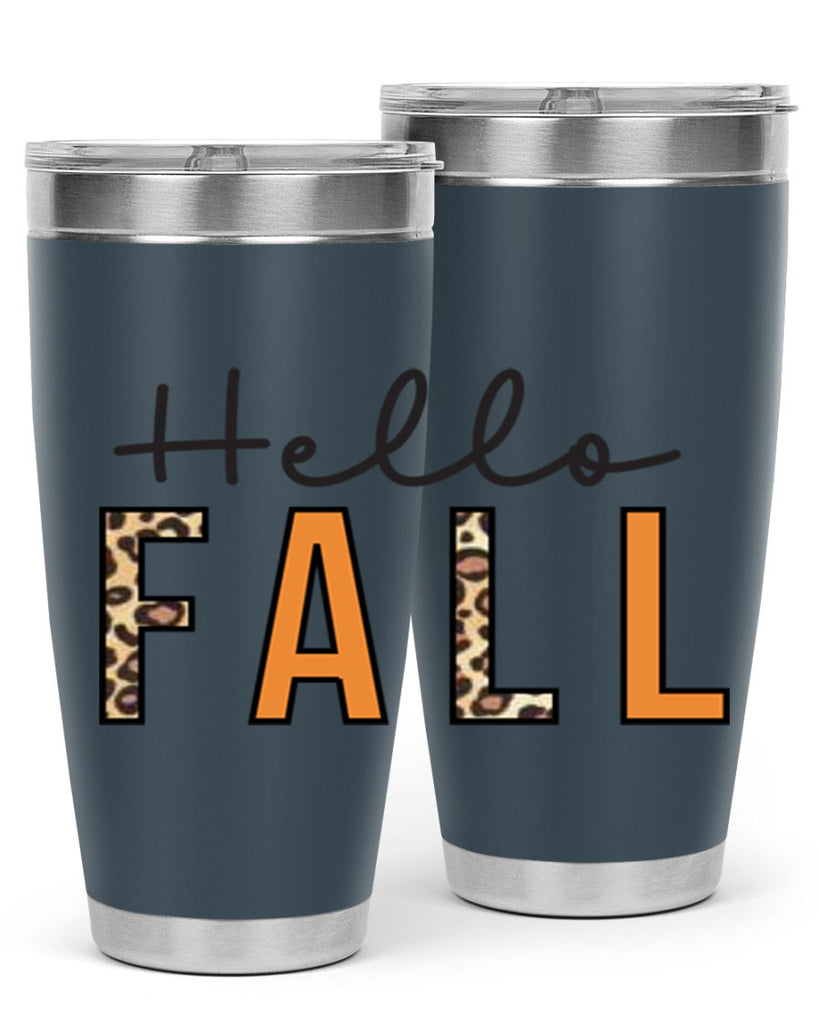 Hello fall 276#- fall- Tumbler
