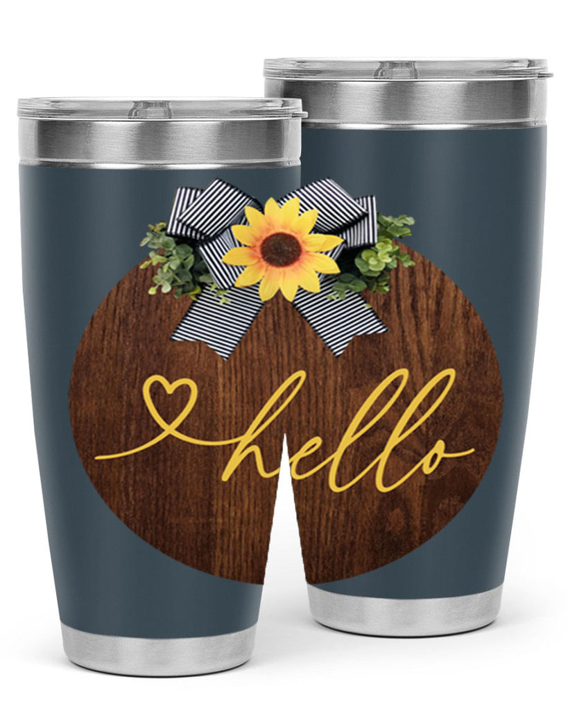 Hello heart Mockup182#- spring- Tumbler