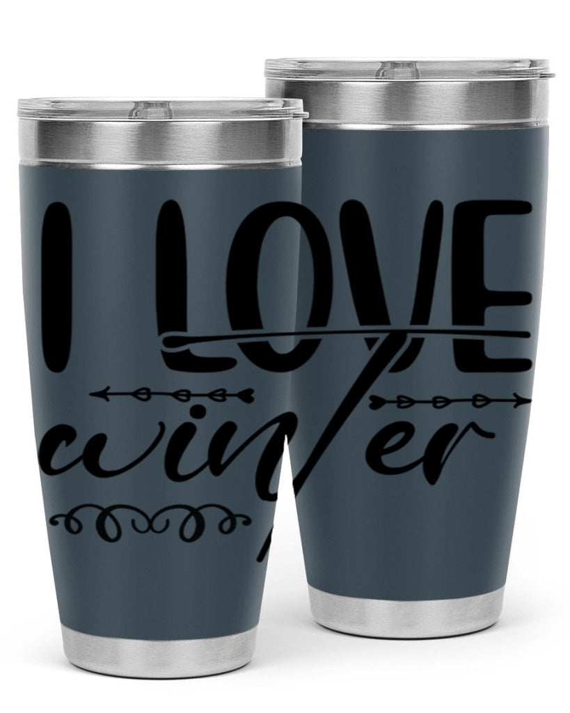I love winter 243#- winter- Tumbler