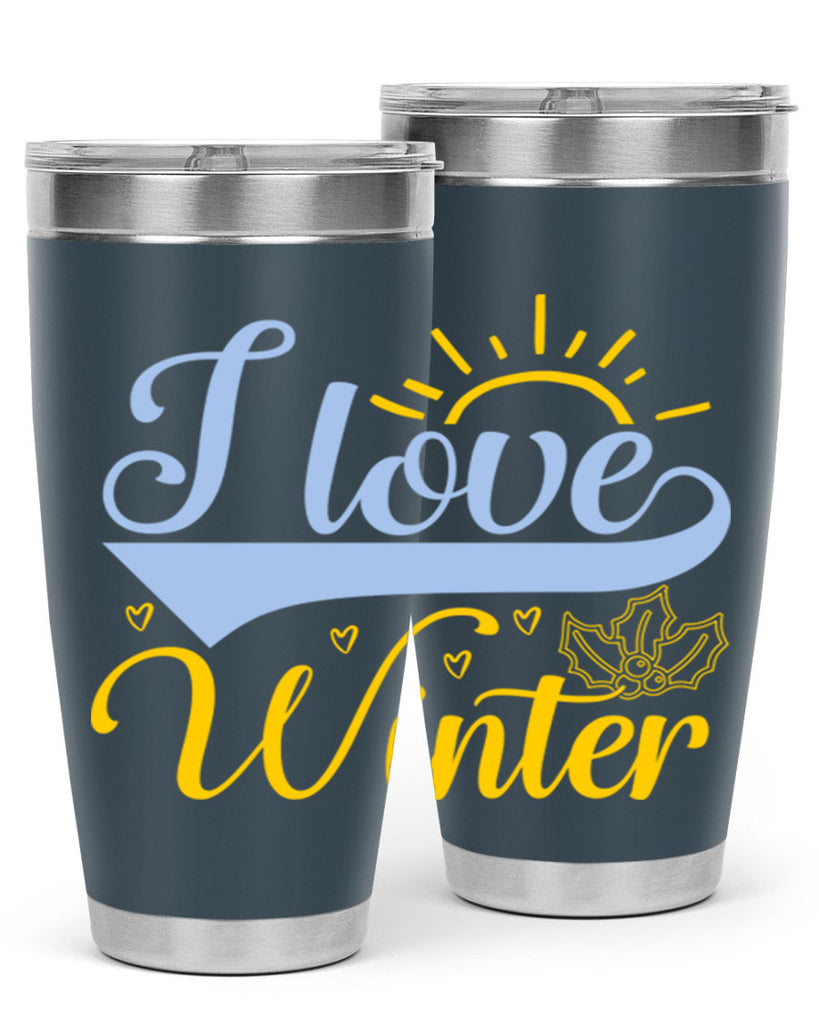 I love winter228#- winter- Tumbler