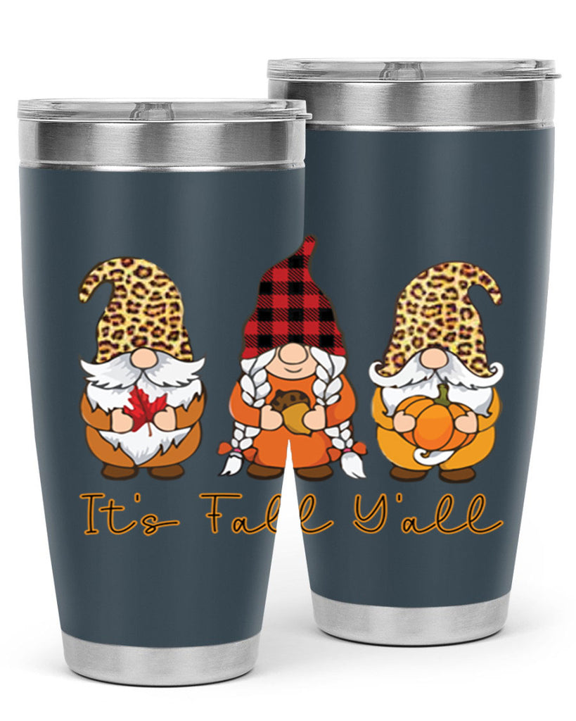 It s Fall Y all Gnome 362#- fall- Tumbler