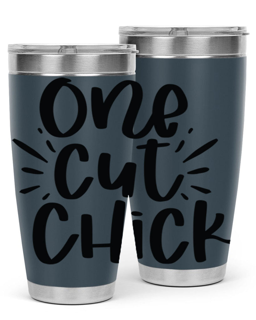 One cut chick  388#- spring- Tumbler