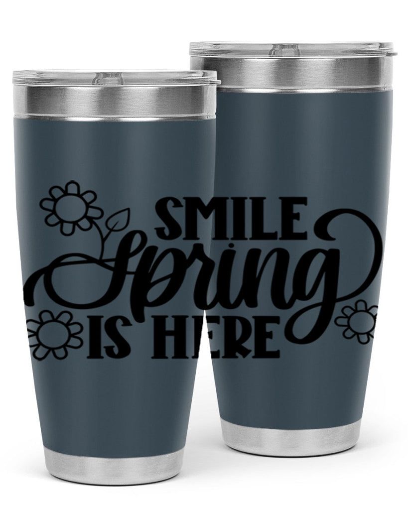 PNG_Smile Spring Is Here395#- spring- Tumbler