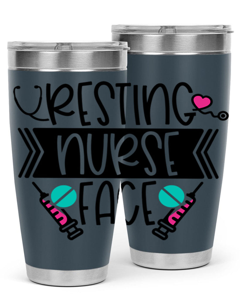 Resting Nurse Face Style Style 58#- nurse- tumbler