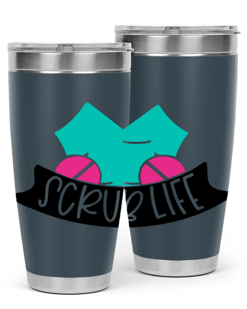 Scrub Life Style Style 45#- nurse- tumbler
