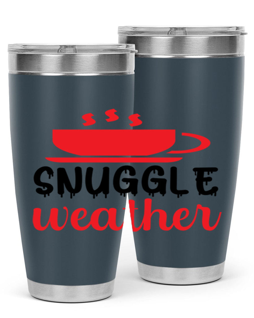 Snuggle weather 386#- winter- Tumbler