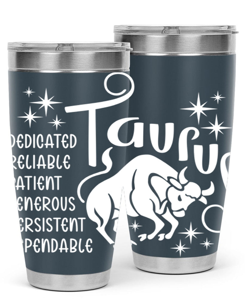 Taurus 491#- zodiac- Tumbler