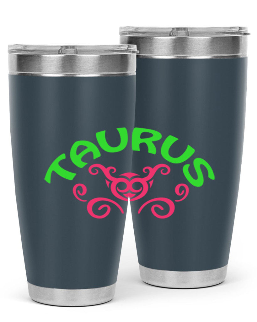 Taurus 493#- zodiac- Tumbler