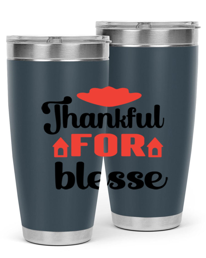 Thankful for blesse 599#- fall- Tumbler