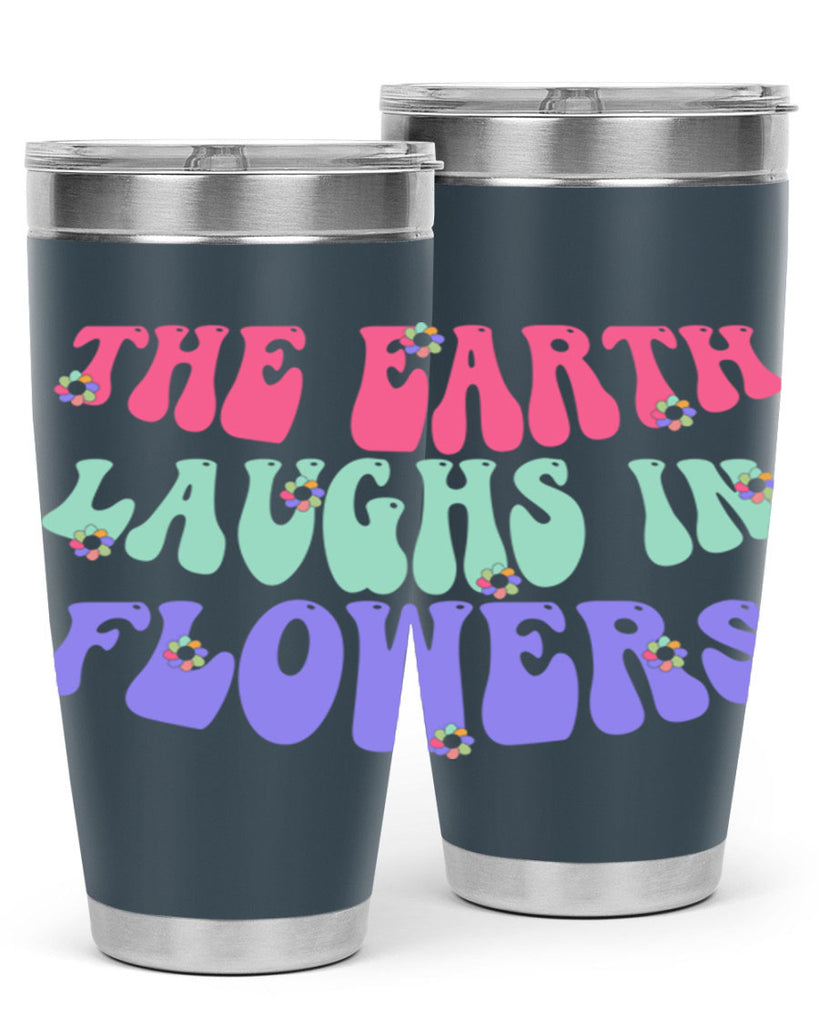 The earth laughs in flowers 532#- spring- Tumbler