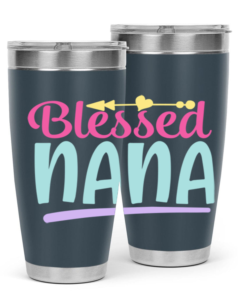 blessed nana 60#- grandma - nana- Tumbler