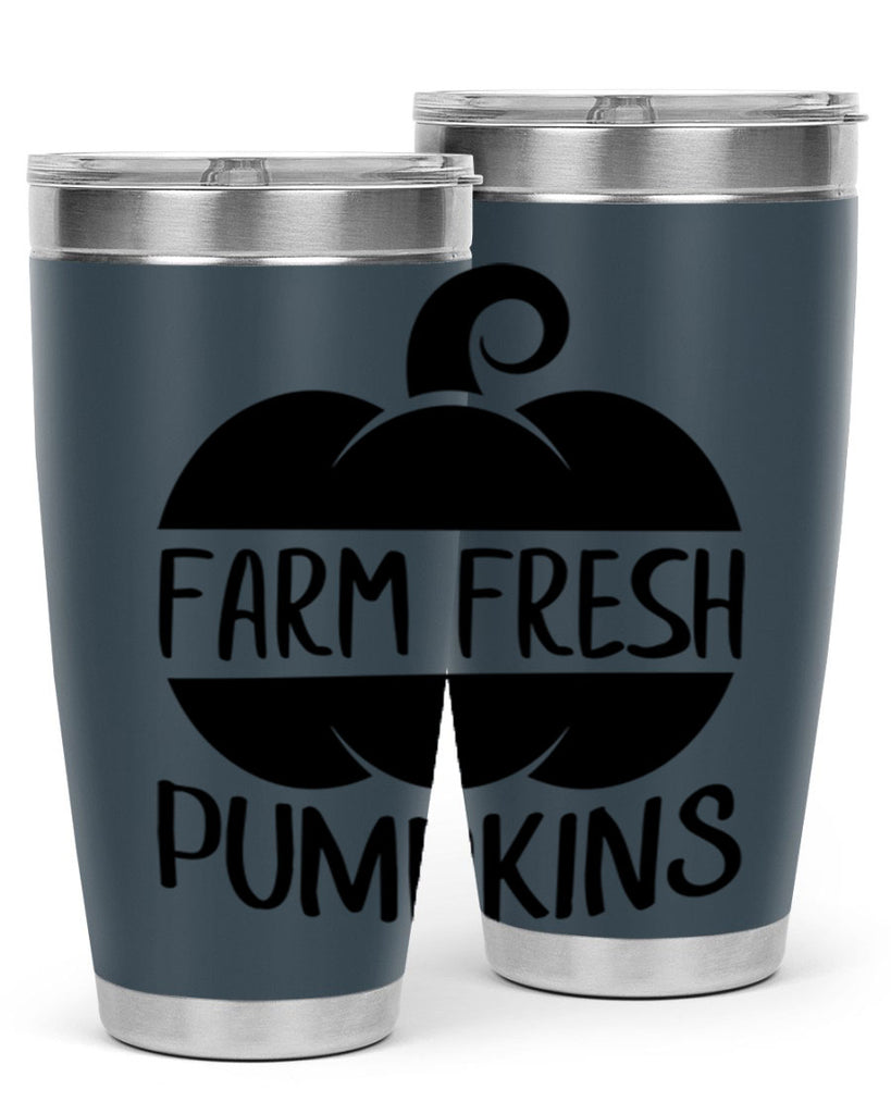 farm fresh pumpkins 174#- fall- Tumbler