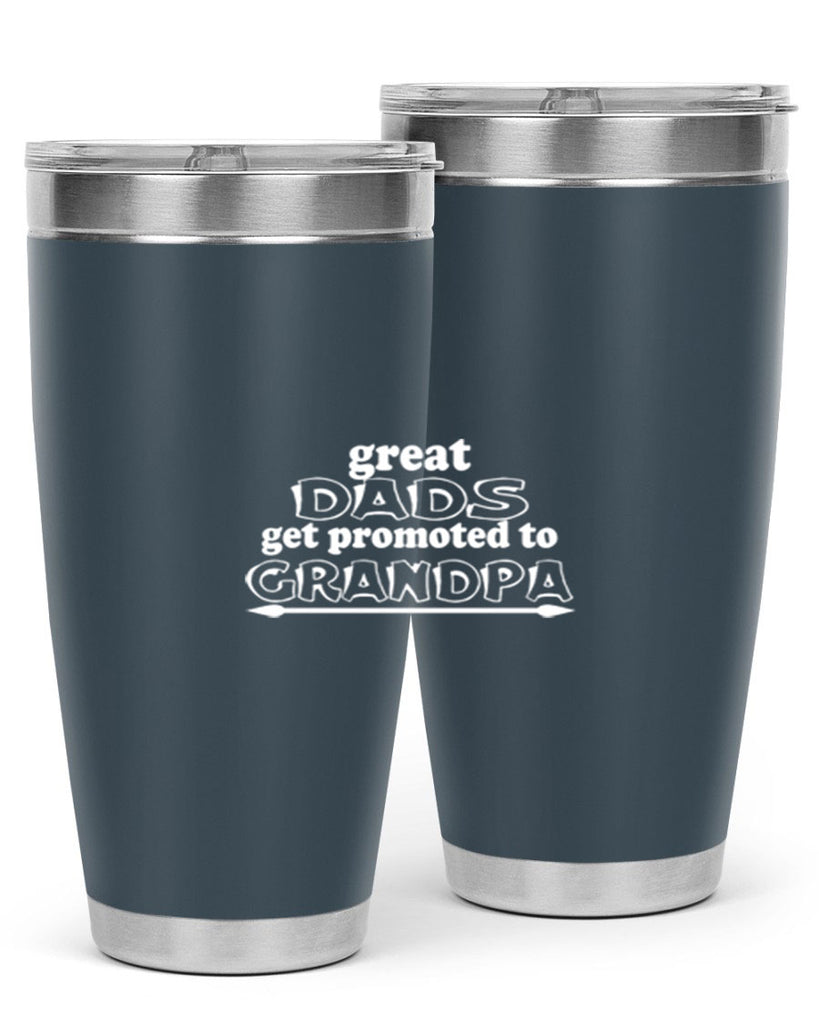 great dads get promoted to 10#- dad- Tumbler