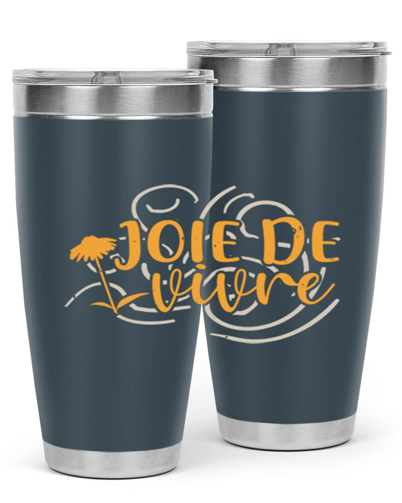 joie de vivre 57#- mardi gras- Tumbler