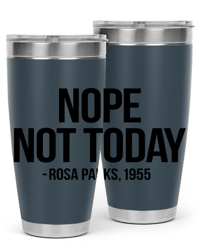 nope not today rosa parks 60#- black words phrases- Cotton Tank