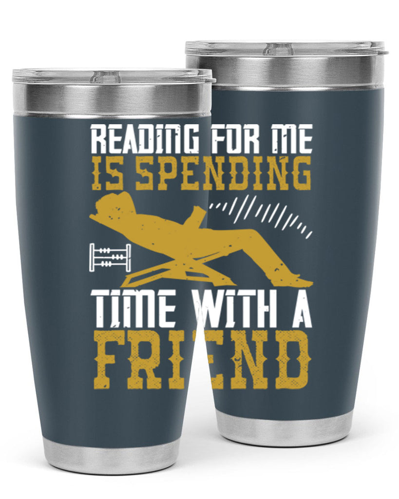 reading for me is spending time with a friend 19#- reading- Tumbler