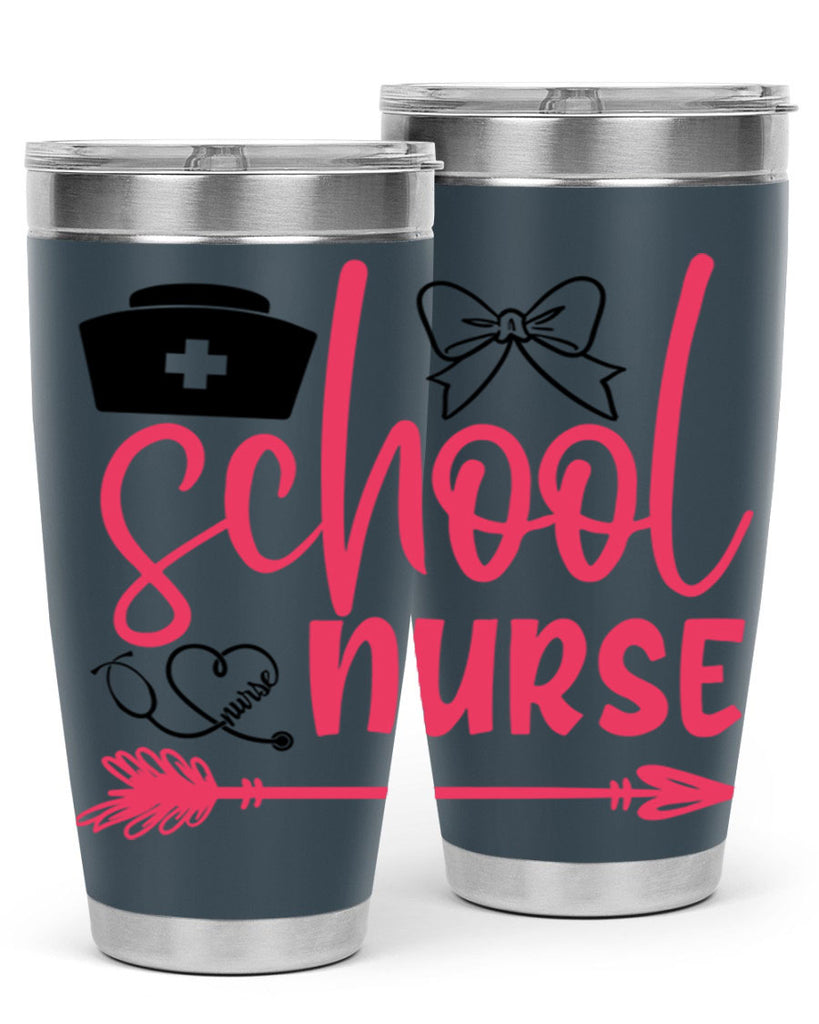 school nurse Style 354#- nurse- tumbler