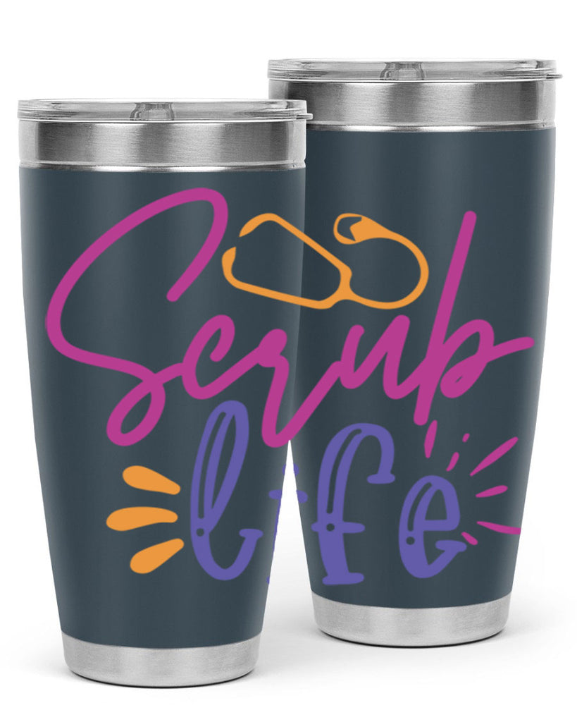 scrub life Style 351#- nurse- tumbler