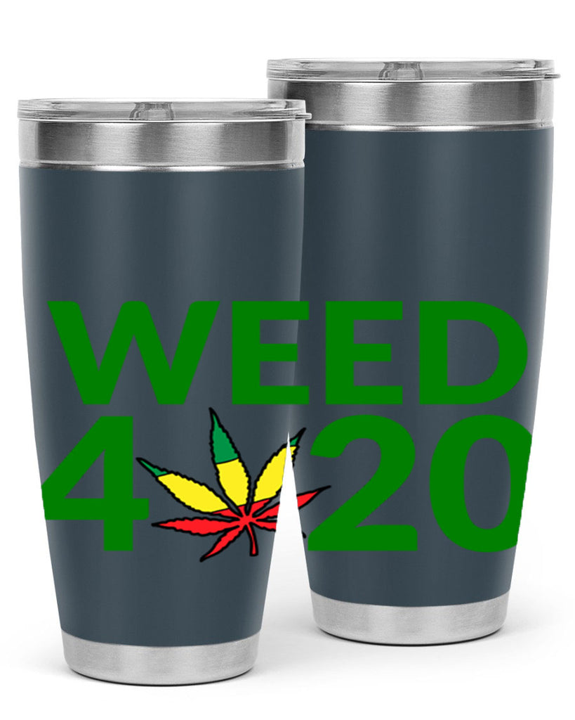 weed 420 cannabis 281#- marijuana- Tumbler