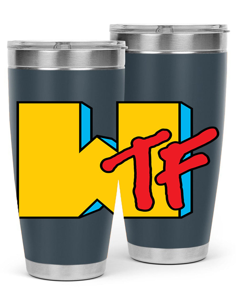 wtf 8#- black words phrases- Cotton Tank