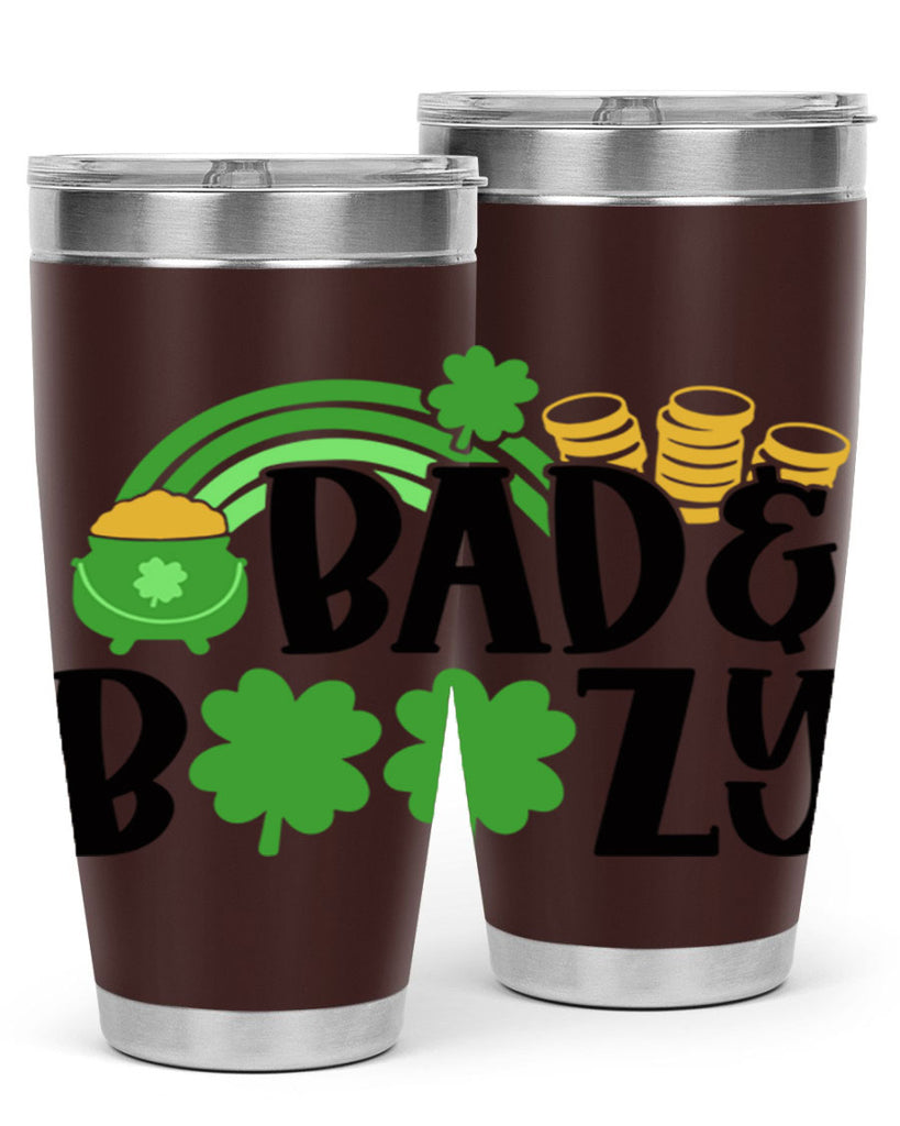 Bad Boozy Style 105#- St Patricks Day- Tumbler