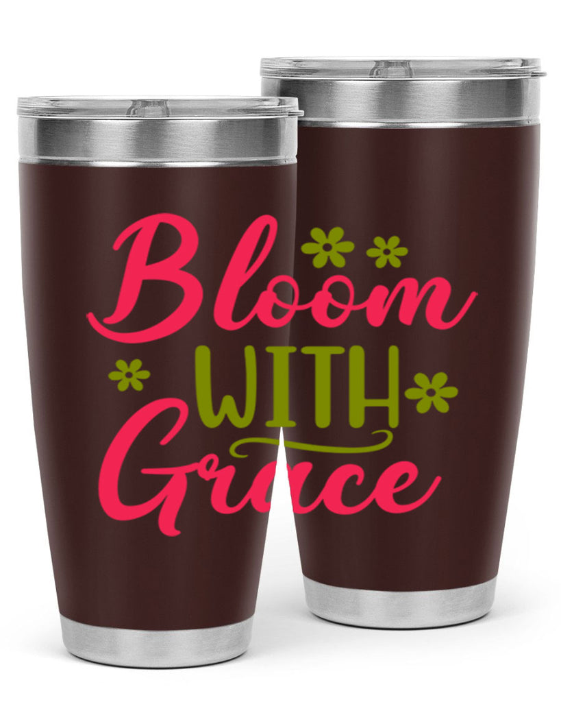 Bloom With Grace 80#- spring- Tumbler