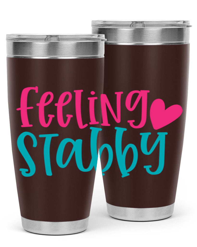 Feeling Stabby Nurse Style Style 192#- nurse- tumbler