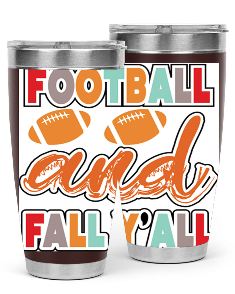 FootballandFallYall 186#- fall- Tumbler