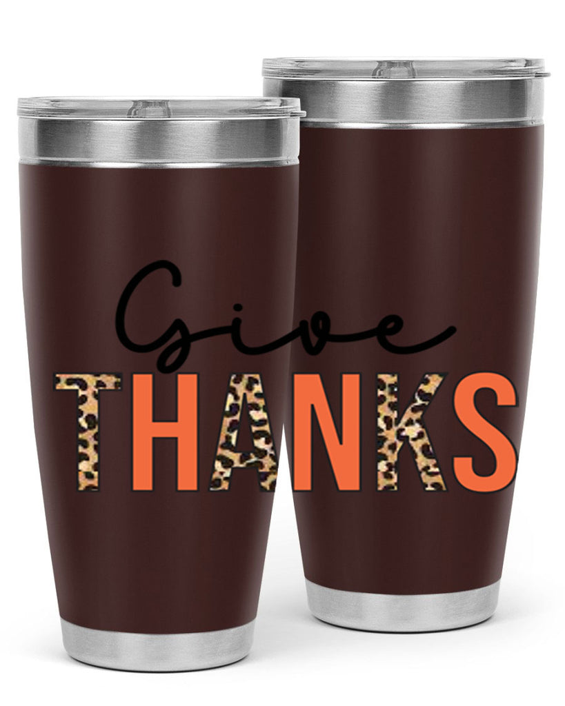 Give thanks 194#- fall- Tumbler