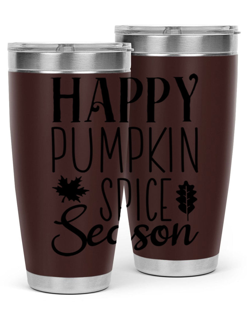 Happy Pumpkin Spice Sason 241#- fall- Tumbler
