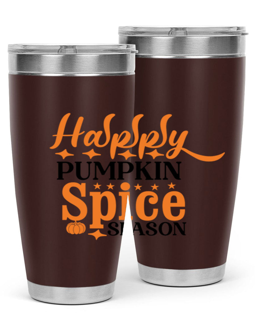 Happy Pumpkin Spice Season 245#- fall- Tumbler