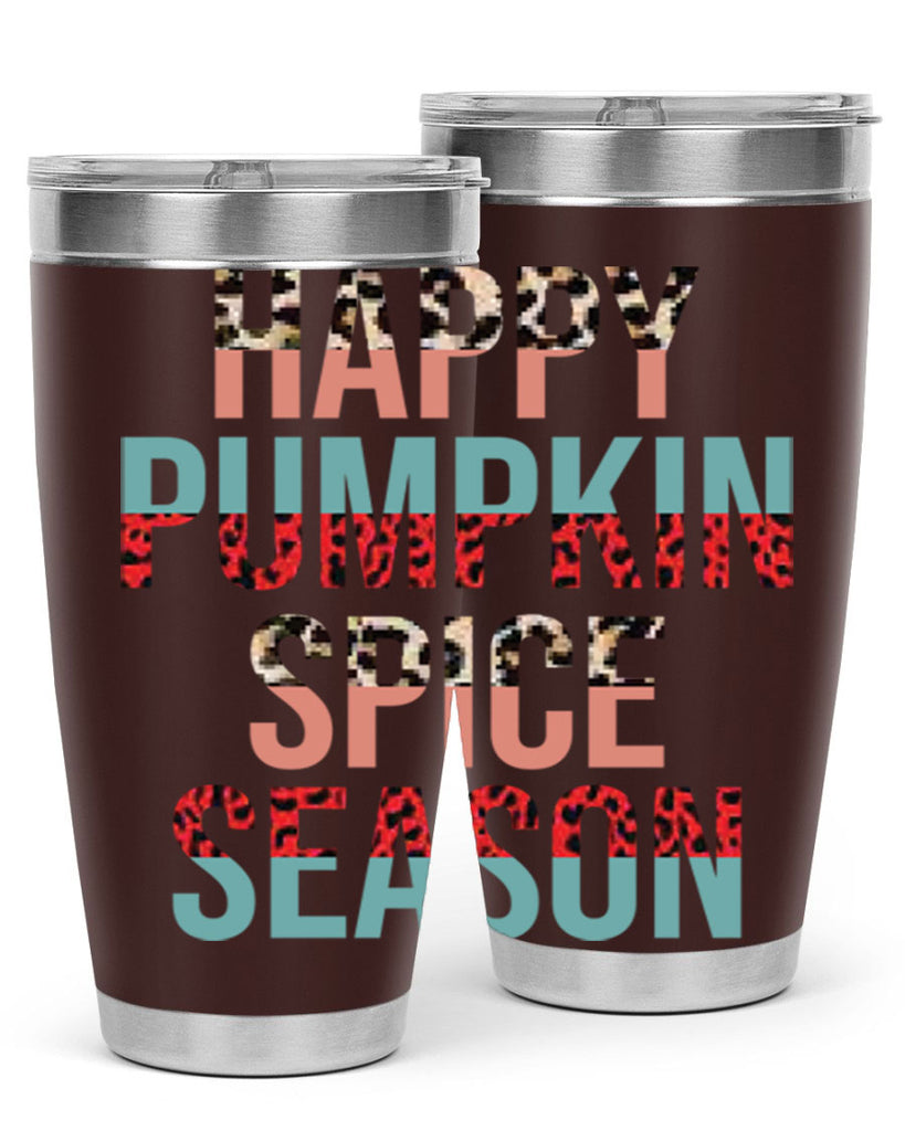 Happy pumpkin spice season 242#- fall- Tumbler