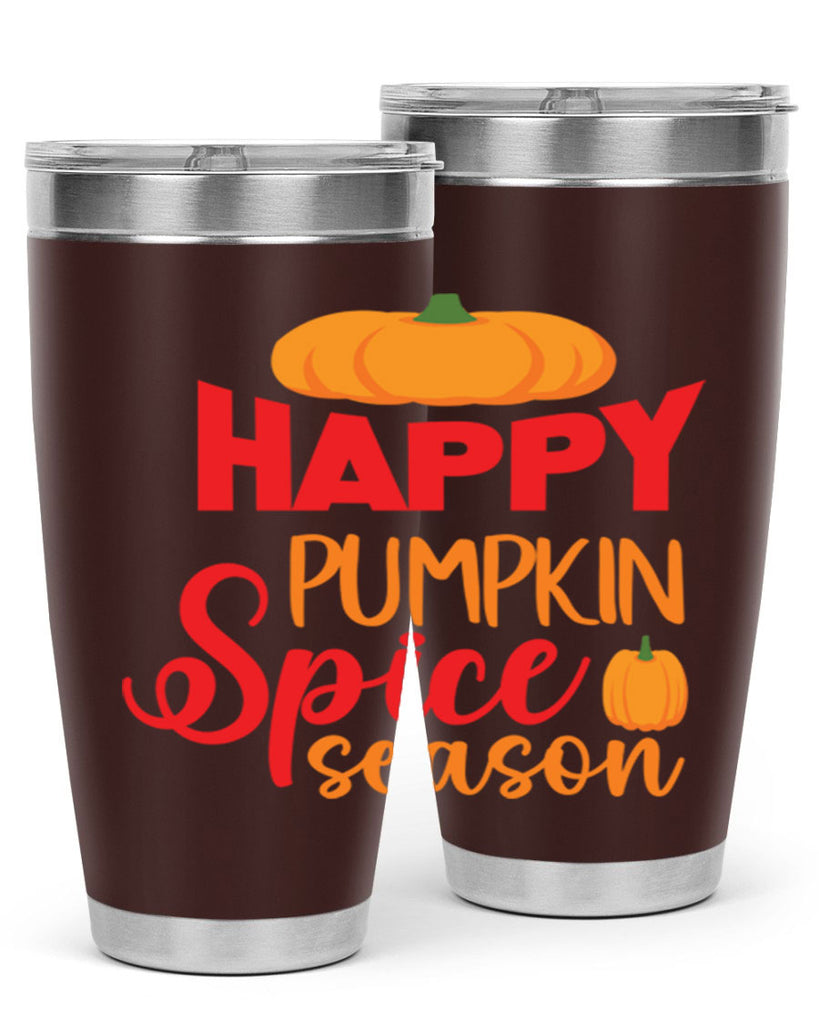 HappyPumpkinSpiceSeason 259#- fall- Tumbler
