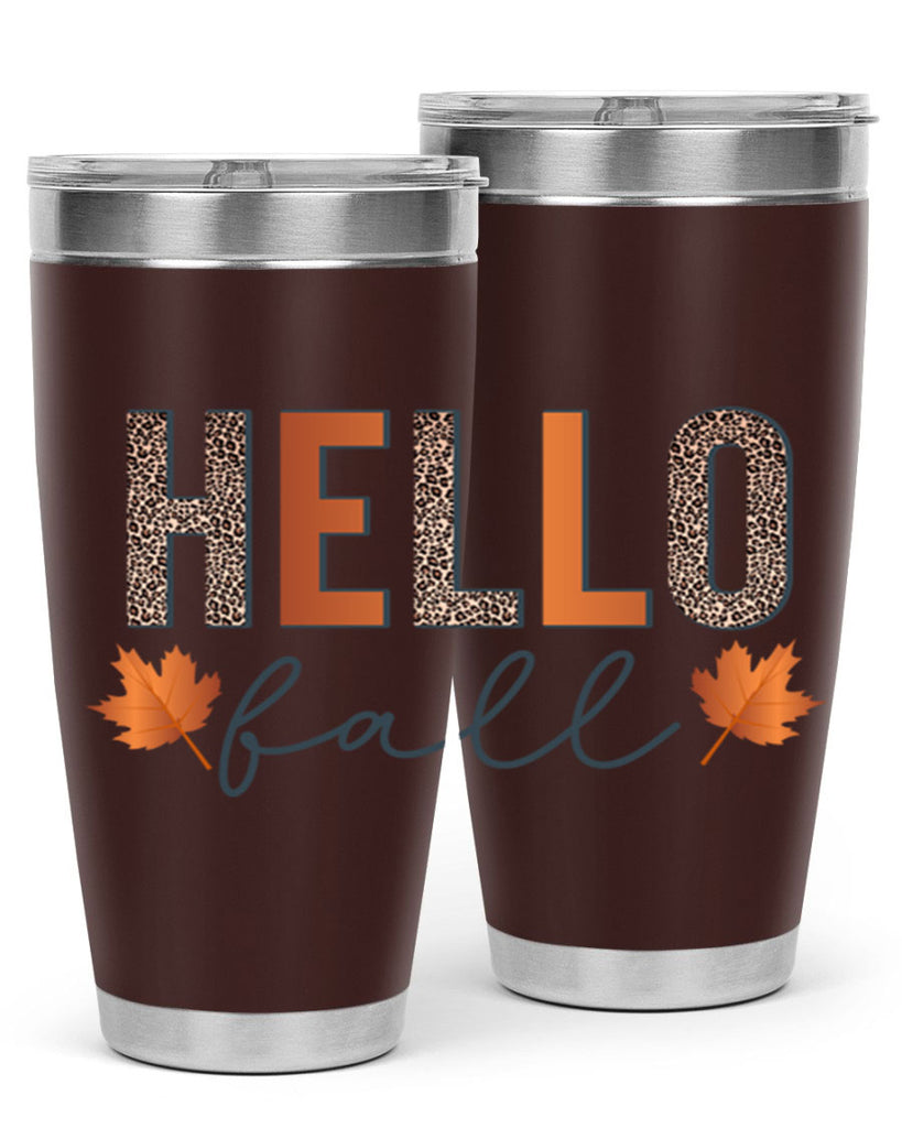Hello Fall 272#- fall- Tumbler