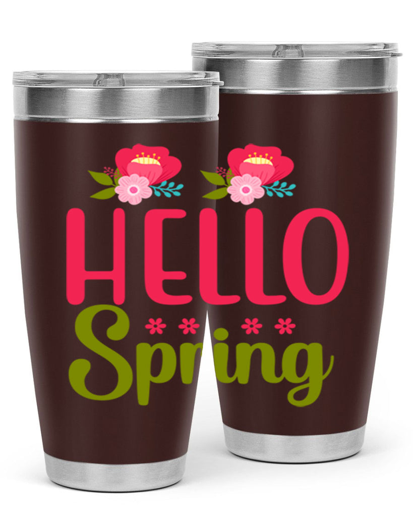 Hello Spring 186#- spring- Tumbler