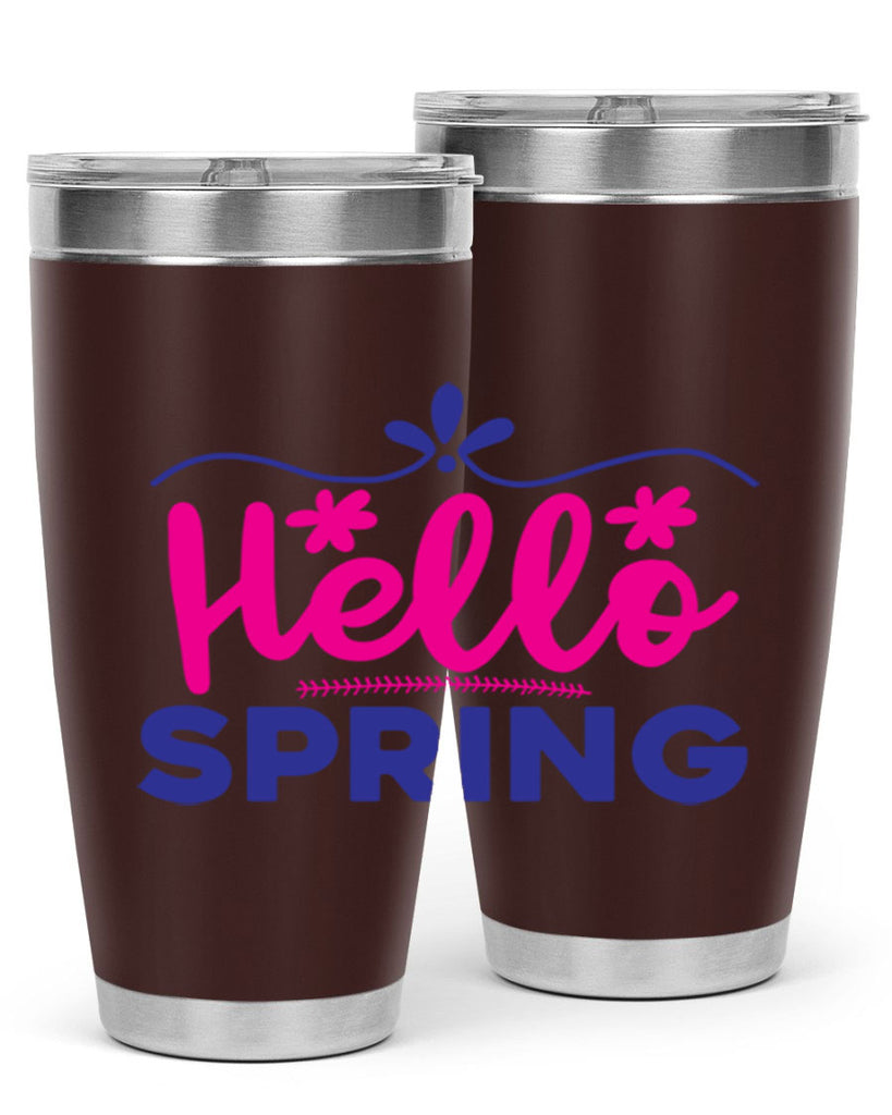 Hello Spring 212#- spring- Tumbler