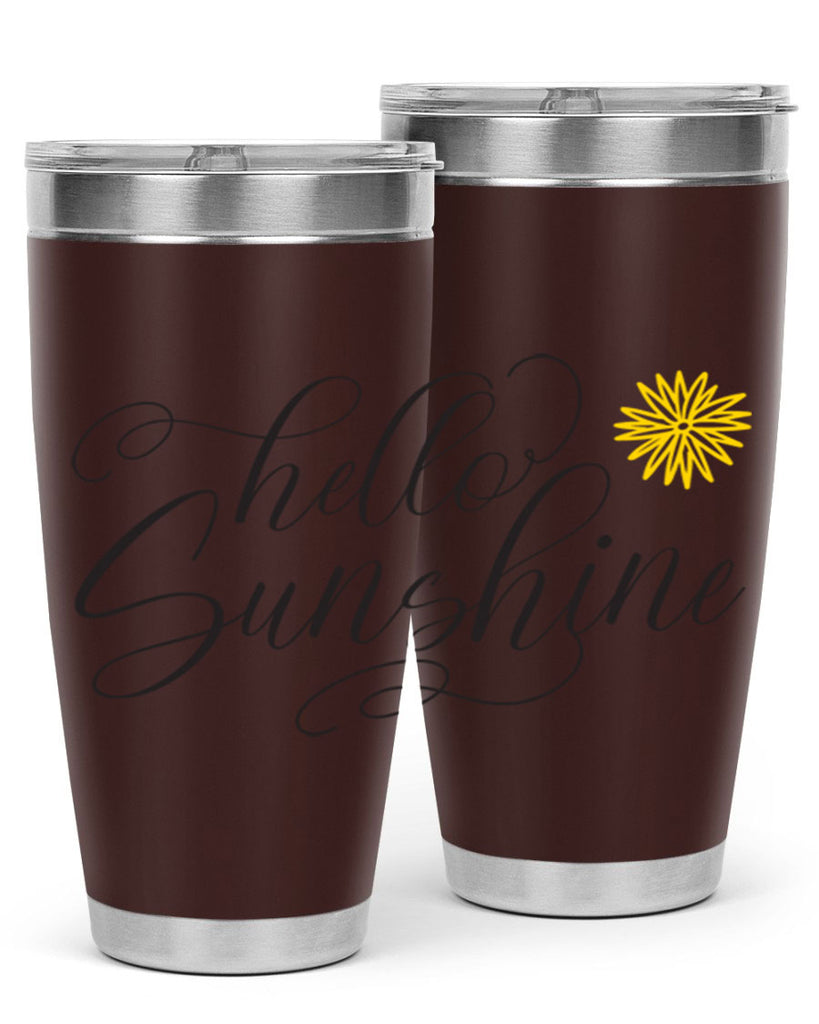 Hello Spring Lettering201#- spring- Tumbler