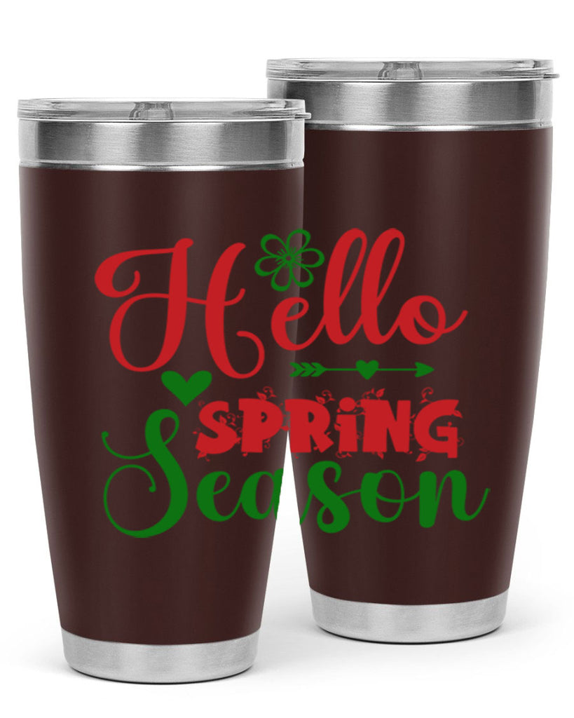 Hello Spring Season 224#- spring- Tumbler