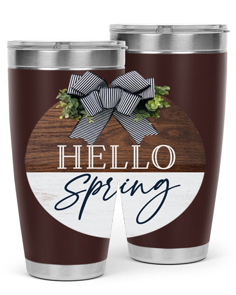 Hello Spring basic Mockup187#- spring- Tumbler