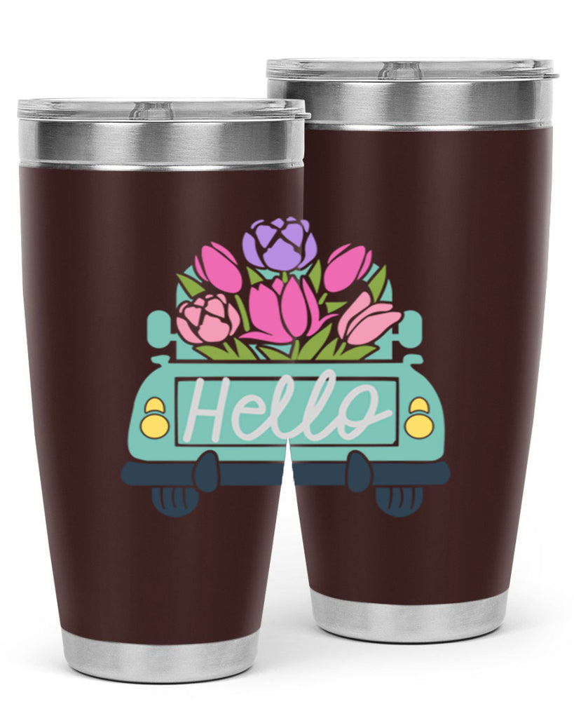 Hello Truck218#- spring- Tumbler