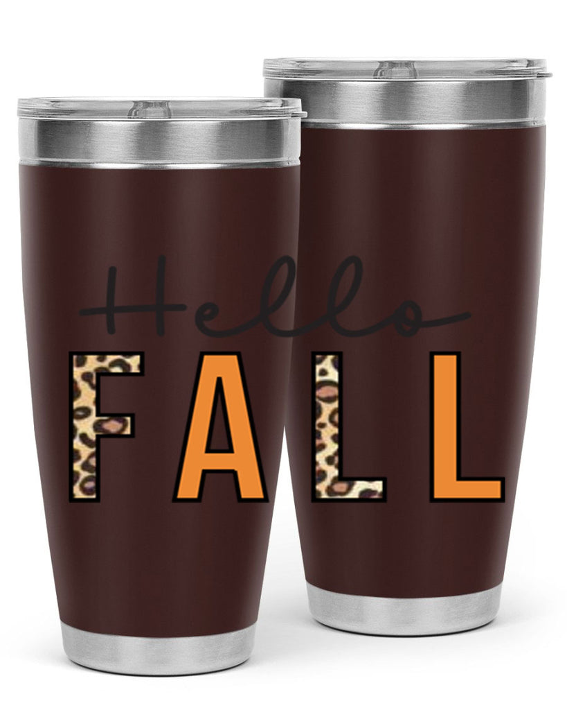 Hello fall 276#- fall- Tumbler