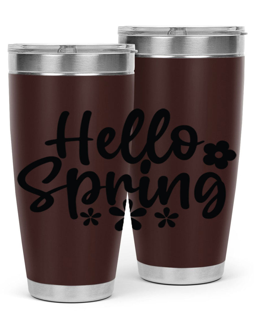Hello spring  design 232#- spring- Tumbler