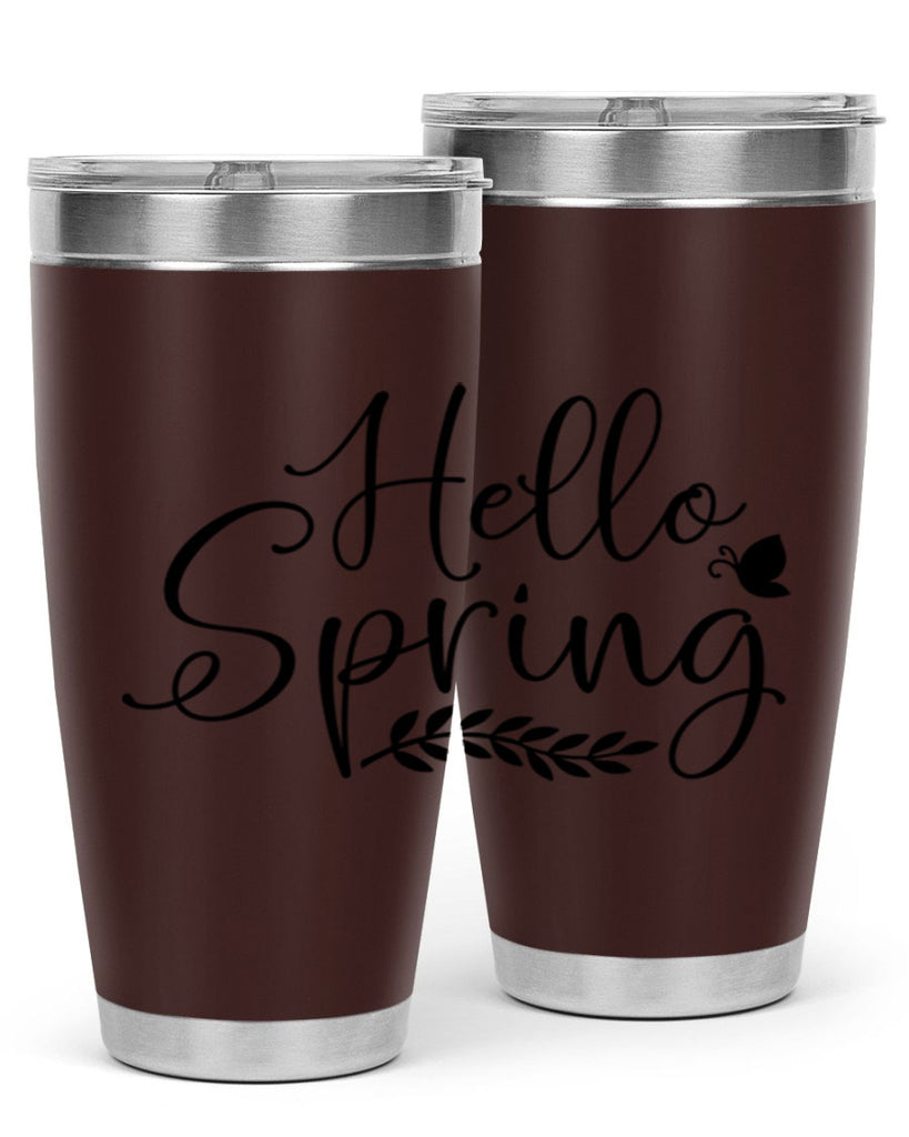 Hello spring design  222#- spring- Tumbler