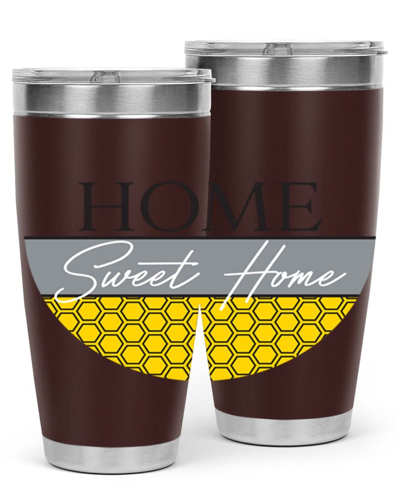 Home Sweet Home Hive lines246#- spring- Tumbler