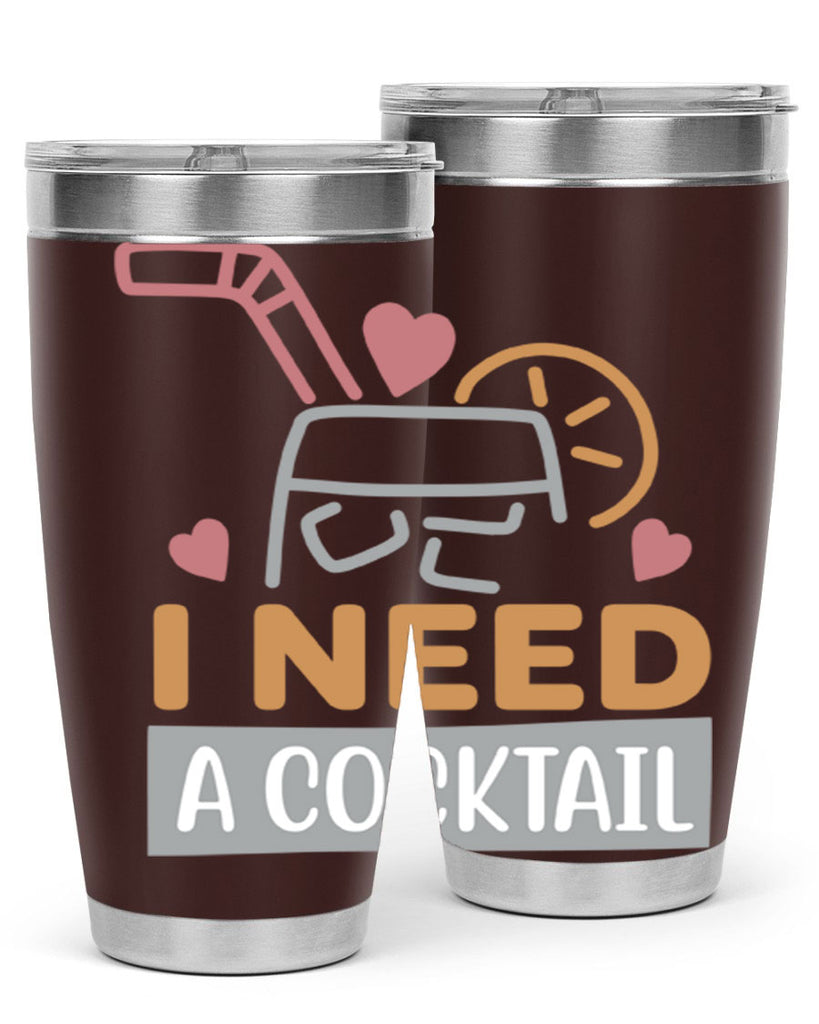 I Need A Cocktail 107#- fashion- Cotton Tank