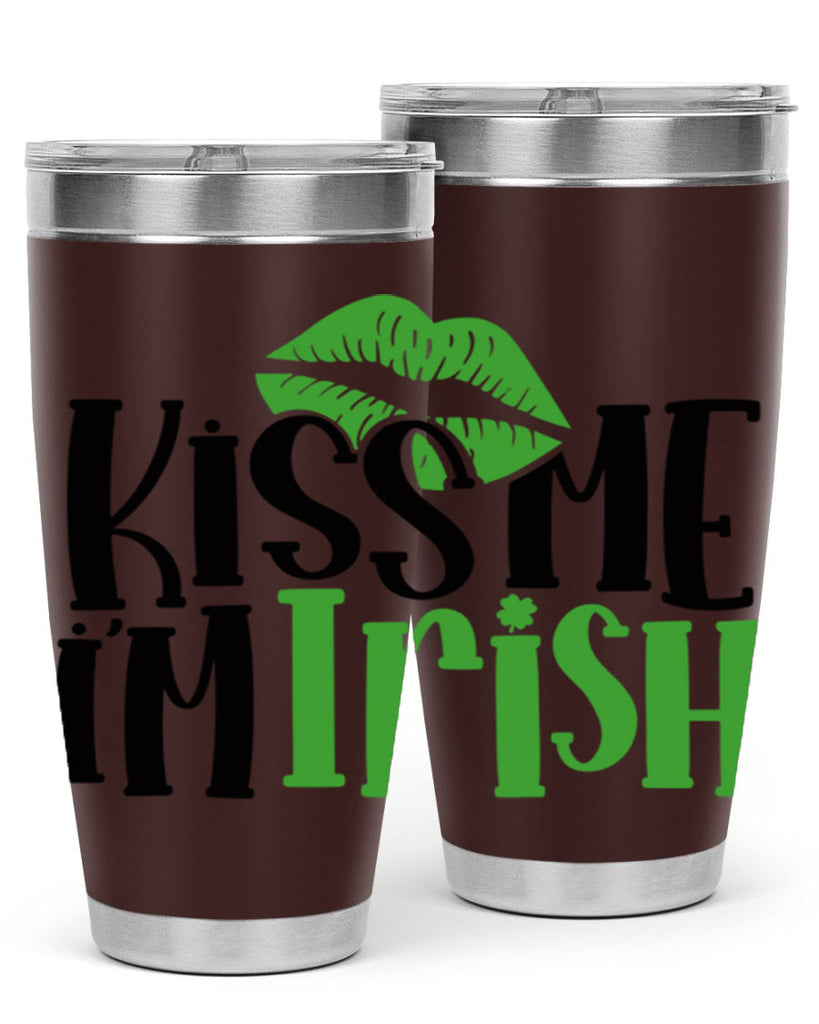 Kiss Me Im Irish Style 73#- St Patricks Day- Tumbler