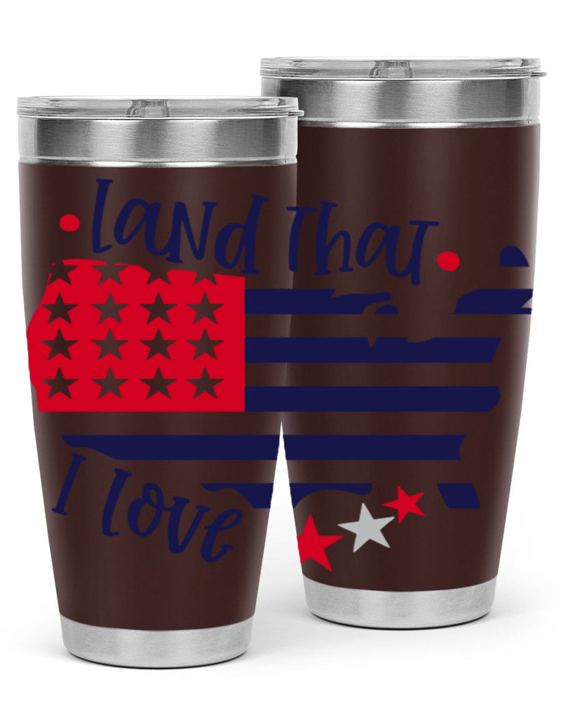 Land That I Love Style 158#- Fourt Of July- Tumbler