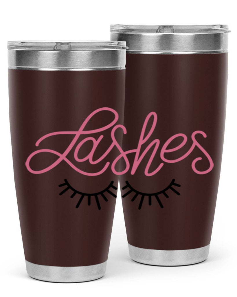 Lashes Style 63#- make up- Tumbler