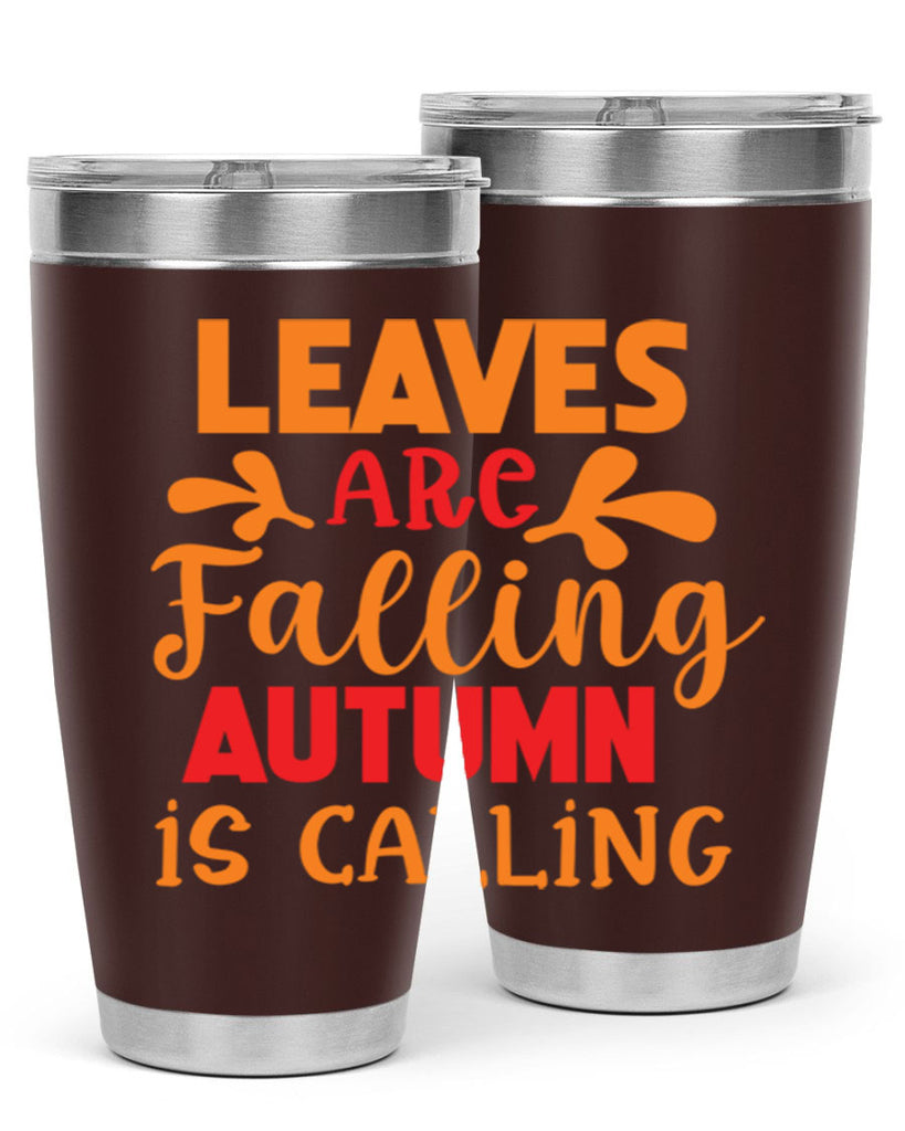 LeavesAreFallingAutumnis 394#- fall- Tumbler